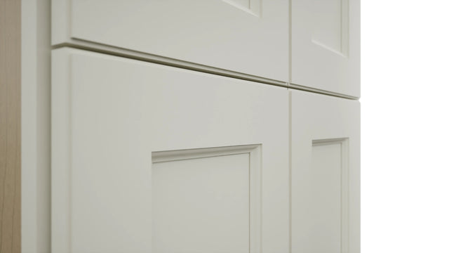 Fabuwood Fusion Dove TP242490 Tall Pantry Cabinet, Detail View