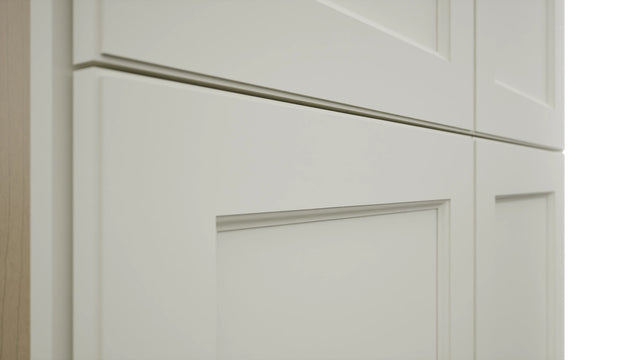 Fabuwood Fusion Dove TP361284 Tall Pantry Cabinet, Detail View
