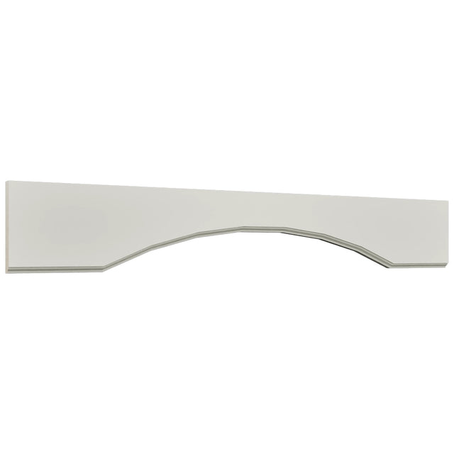 Fabuwood Fusion Dove VAR36 Wall Valance, Front View