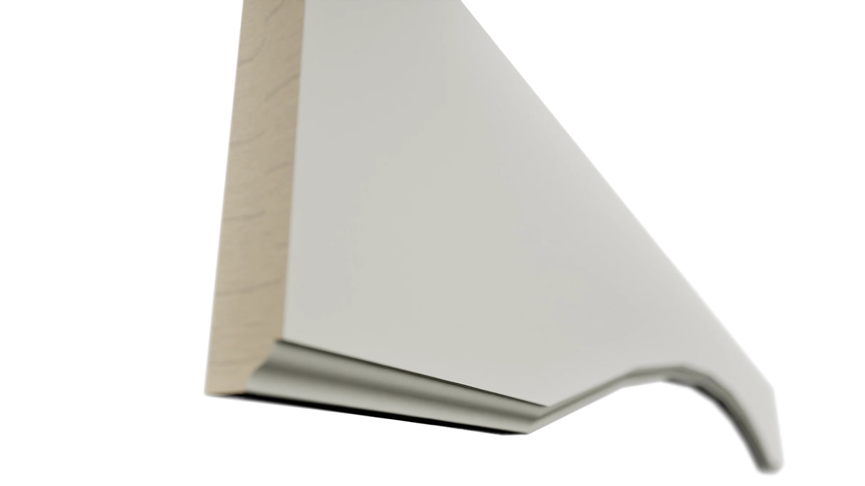 Fabuwood Fusion Dove VAR54 Wall Valance, Detail View