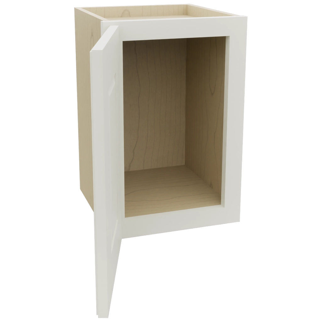 Fabuwood Fusion Dove W1218 Wall Standard Cabinet, Open View