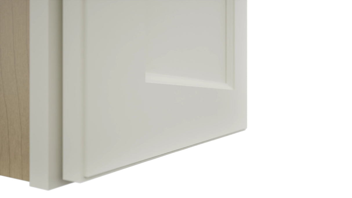 Fabuwood Fusion Dove W1518 Wall Standard Cabinet, Detail View