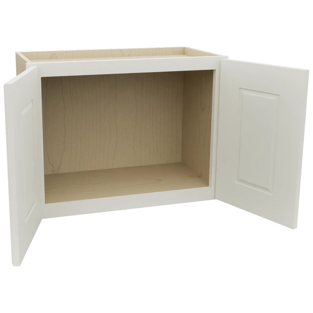 Fabuwood Fusion Dove W2418 Wall Standard Cabinet, Open View