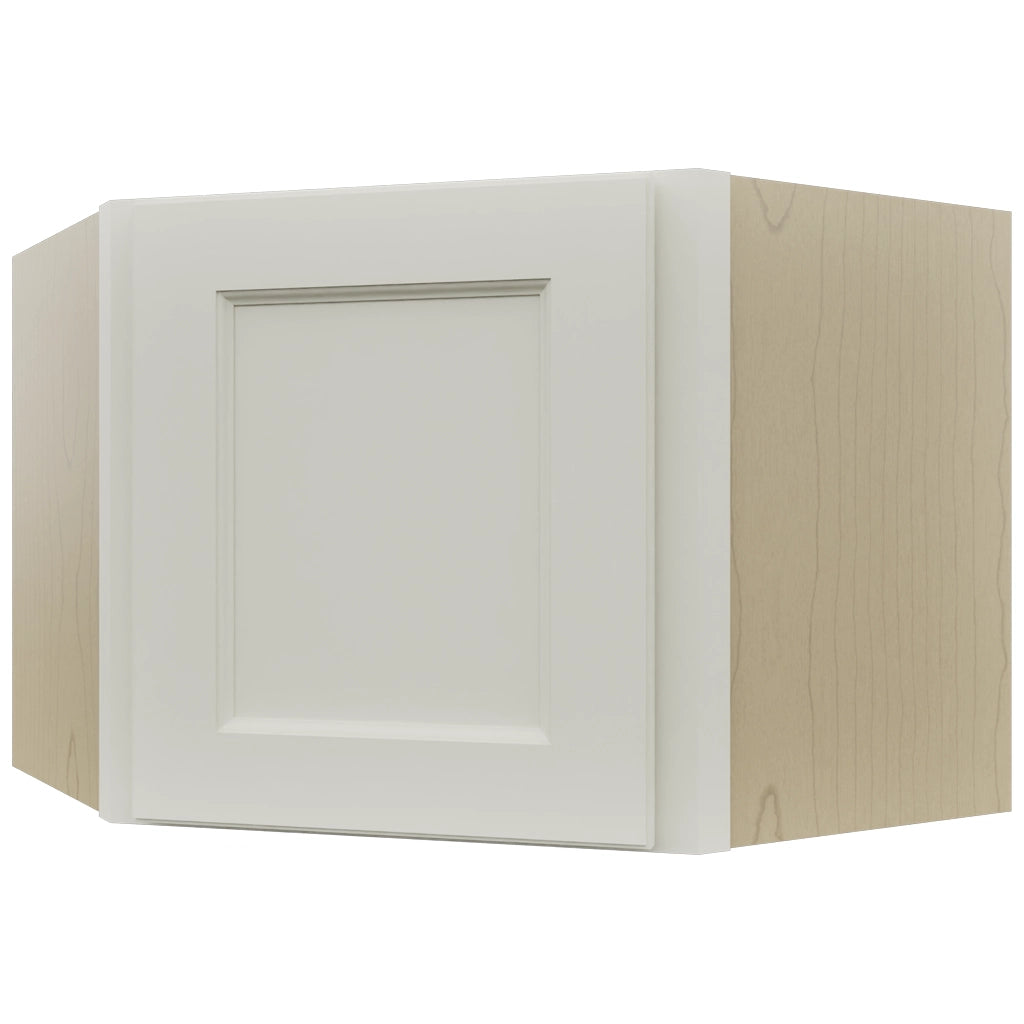 Fabuwood Fusion Dove WDC2418 Wall Corner Diagonal Cabinet, Front View