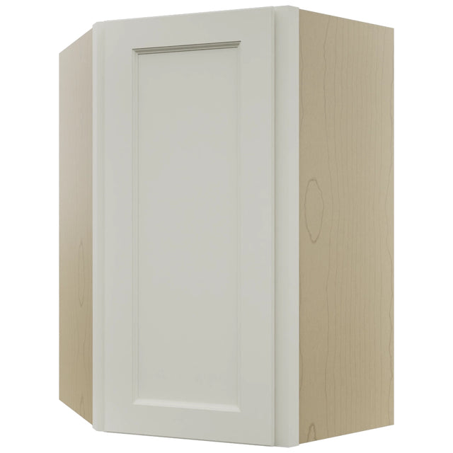 Fabuwood Fusion Dove WDC2436 Wall Corner Diagonal Cabinet, Front View