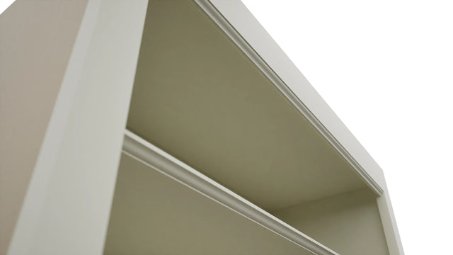 Fabuwood Fusion Dove WOS3030 Wall Open Shelf, Detail View