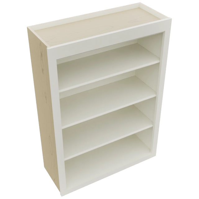 Fabuwood Fusion Dove WOS3042 Wall Open Shelf, Top View