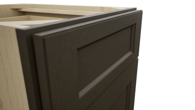 Fabuwood Fusion Kona B18 Base Standard Cabinet, Detail View