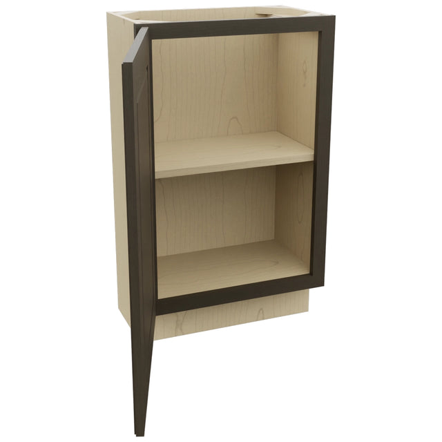 Fabuwood Fusion Kona B21FD-12D Base Full Door Cabinet, Open View