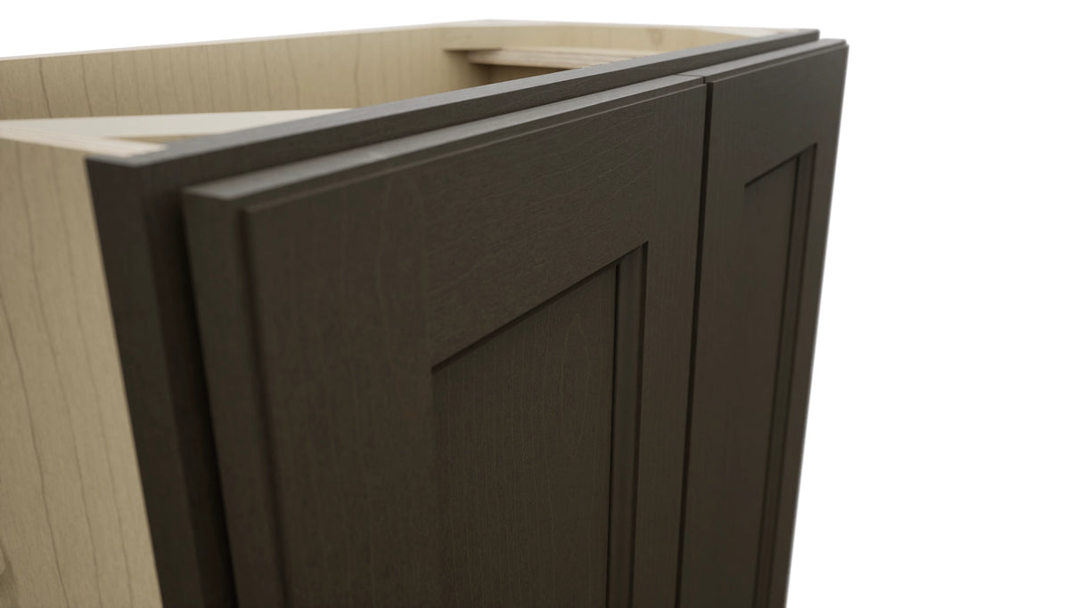 Fabuwood Fusion Kona B24FD-12D Base Full Door Cabinet, Detail View