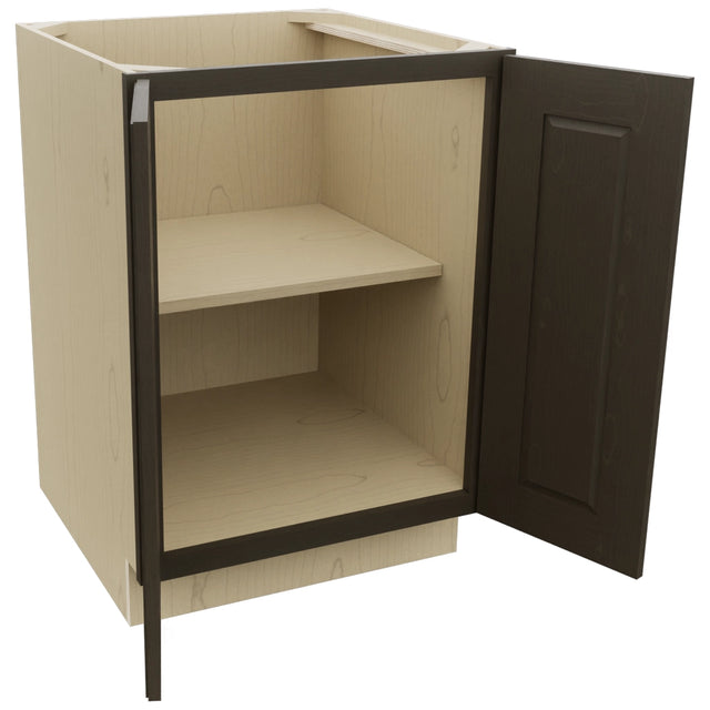 Fabuwood Fusion Kona B24FD Base Full Door Cabinet, Open View