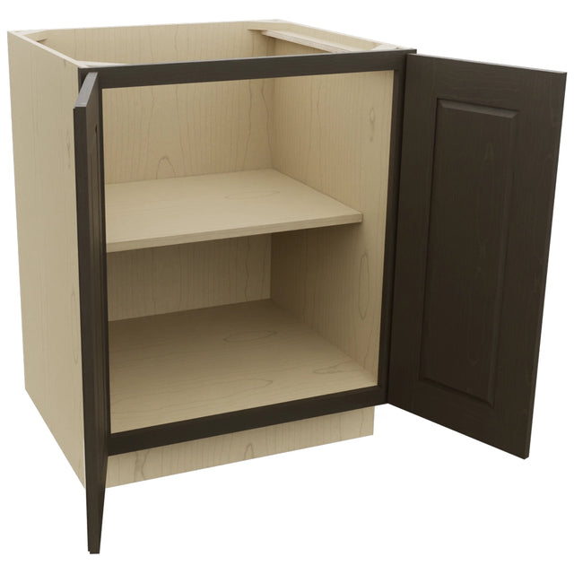 Fabuwood Fusion Kona B27FD Base Full Door Cabinet, Open View