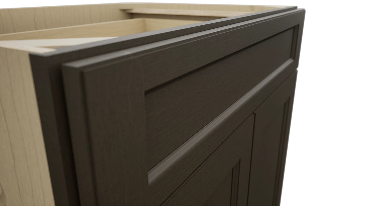 Fabuwood Fusion Kona B33SDF Base Standard Cabinet, Detail View