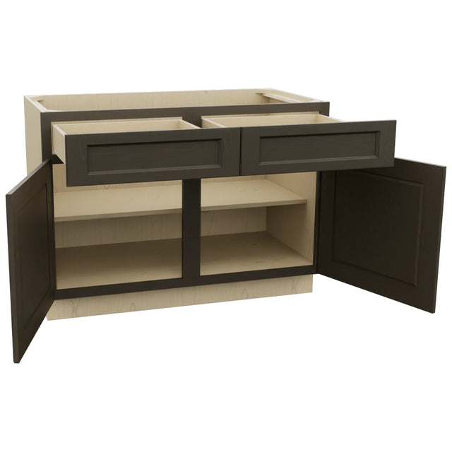Fabuwood Fusion Kona B48 Base Standard Cabinet, Open View