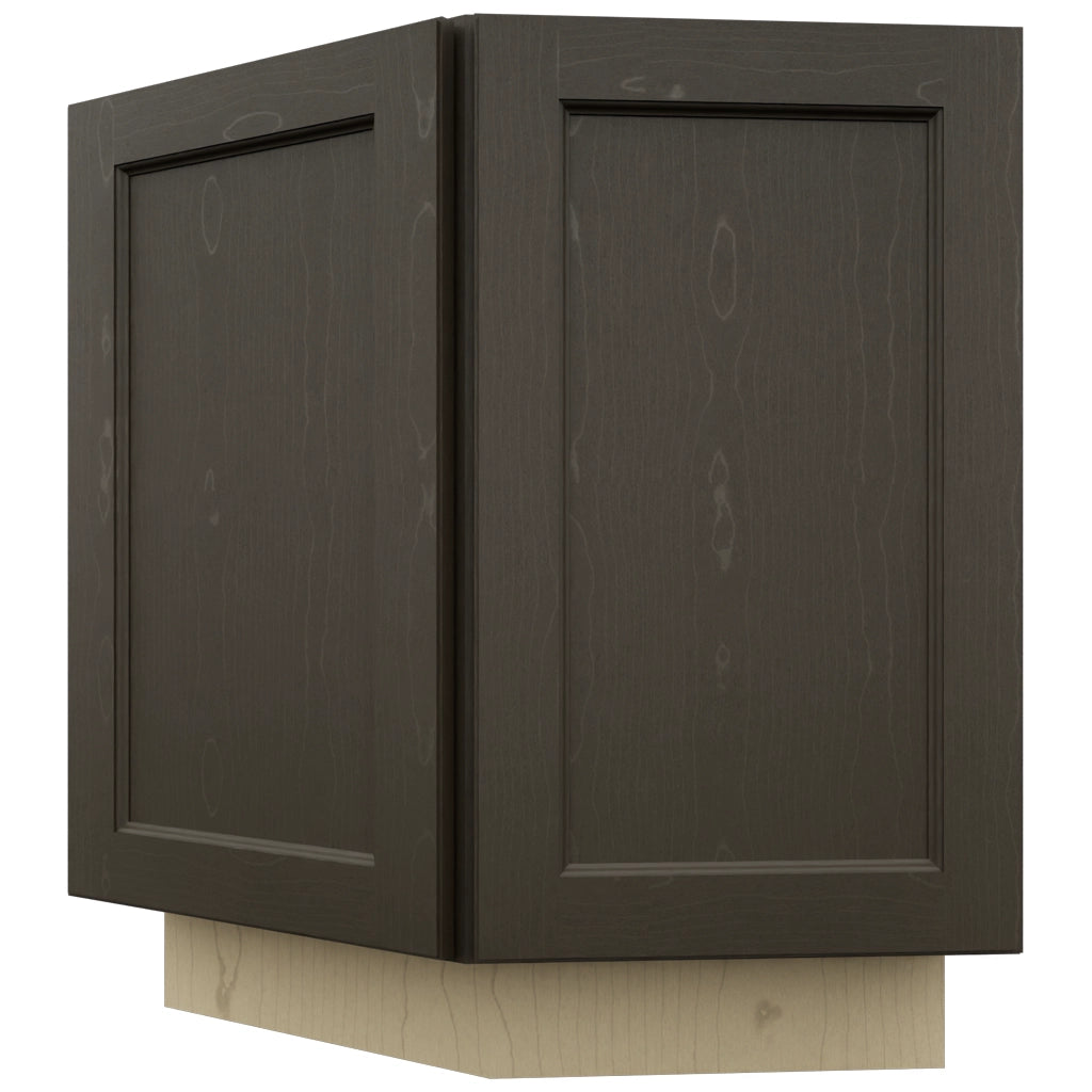 Fabuwood Fusion Kona BRA24 Base Return Angle Cabinet, Front View