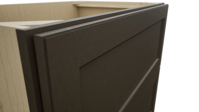 Fabuwood Fusion Kona DB36-2 Base 2 Drawers Cabinet, Detail View