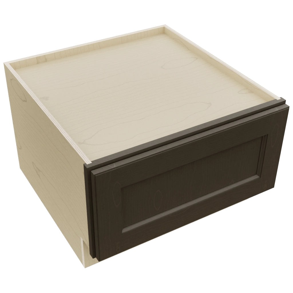 Fabuwood Fusion Kona DBS24 Base Bench Seat Cabinet, Top View
