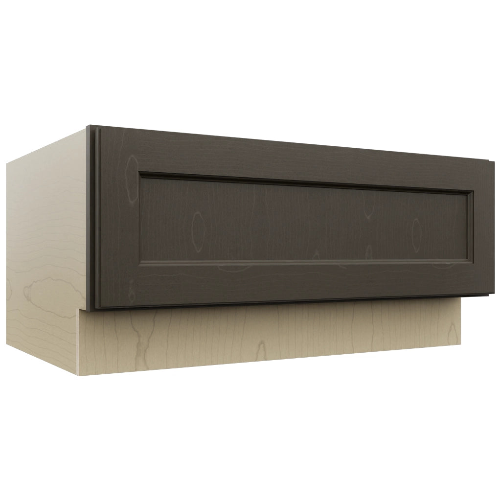 Fabuwood Fusion Kona DBS36 Base Bench Seat Cabinet, Front View