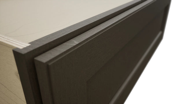 Fabuwood Fusion Kona DBS36 Base Bench Seat Cabinet, Detail View