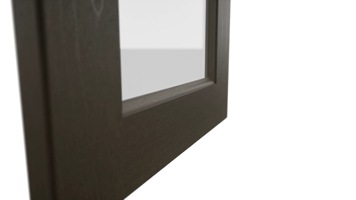 Fabuwood Fusion Kona DS GDW1542 Wall Glass Door, Detail View