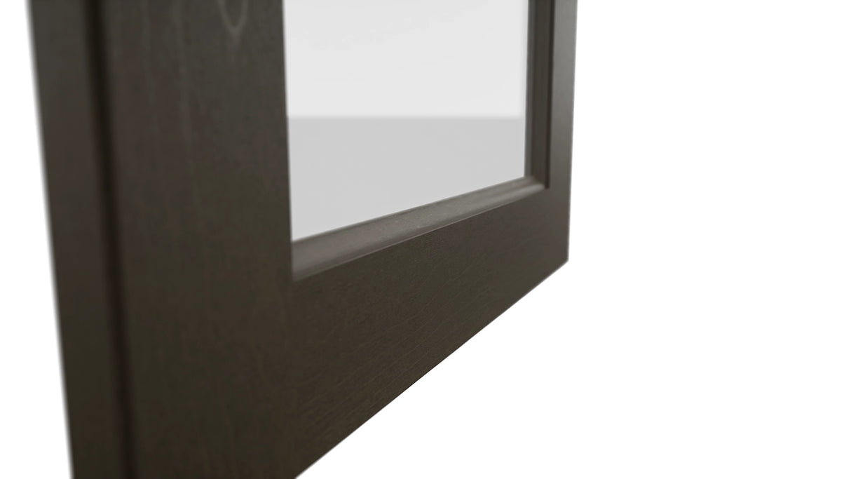 Fabuwood Fusion Kona DS GDW1842 Wall Glass Door, Detail View
