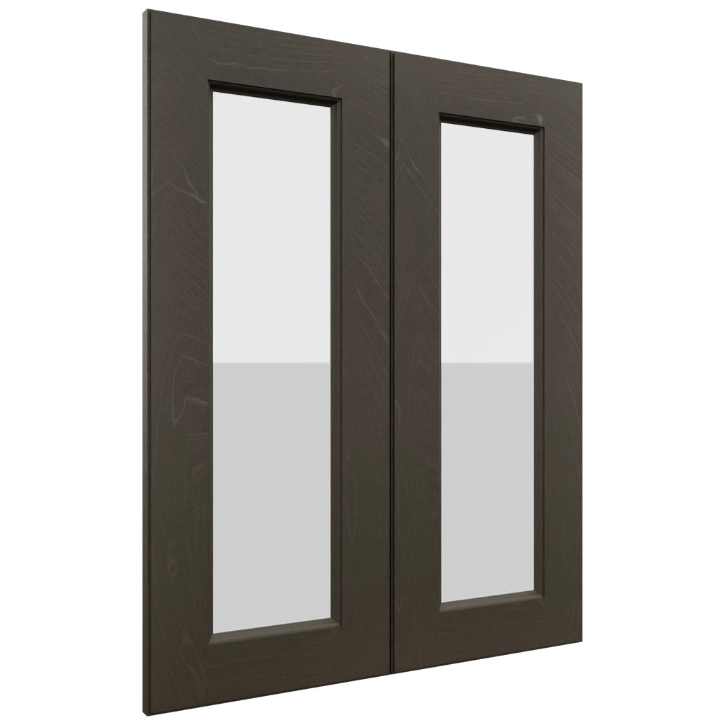 Fabuwood Fusion Kona DS GDW2430 Wall Glass Door, Front View
