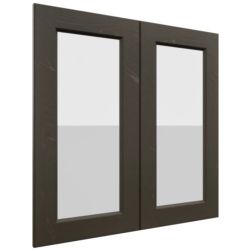 Fabuwood Fusion Kona DS GDW3030 Wall Glass Door, Front View