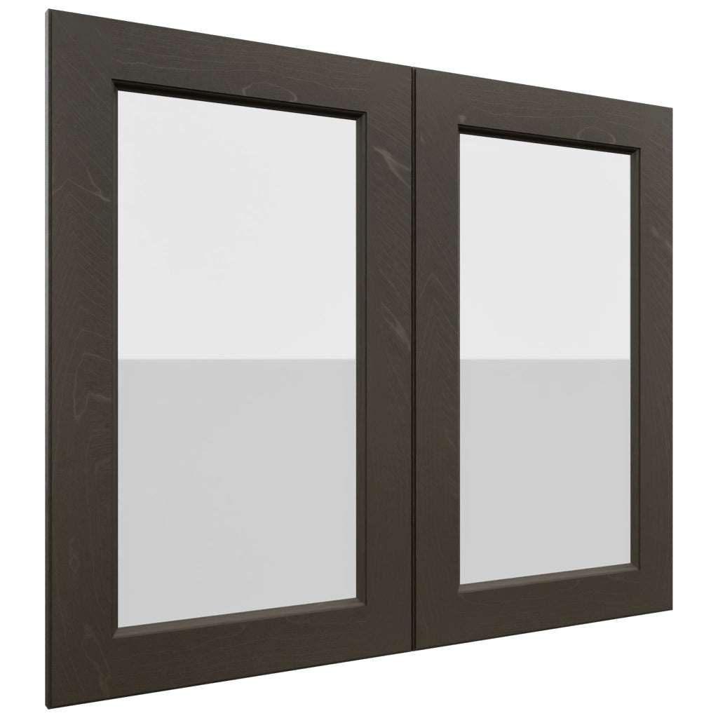 Fabuwood Fusion Kona DS GDW3630 Wall Glass Door, Front View