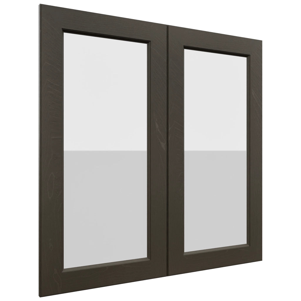 Fabuwood Fusion Kona DS GDW3636 Wall Glass Door, Front View