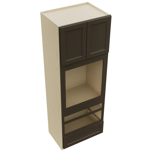 Fabuwood Fusion Kona OC3396D Tall Oven Cabinet Double, Top View