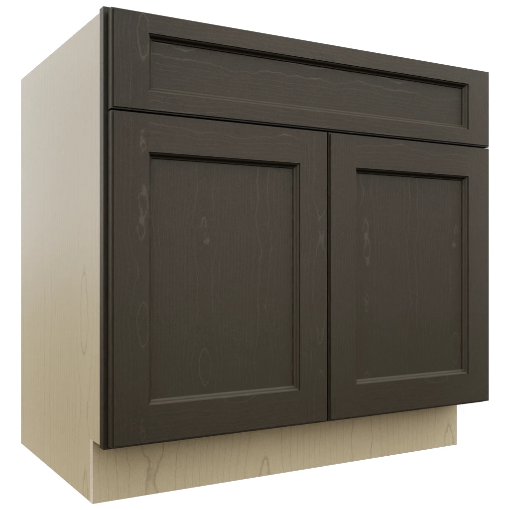 Fabuwood Fusion Kona SB36SDF Base Sink Cabinet, Front View