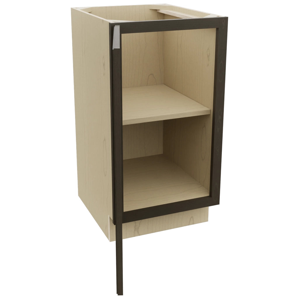 Fabuwood Fusion Kona VB18FD Vanity Base Full Height Cabinet, Open View