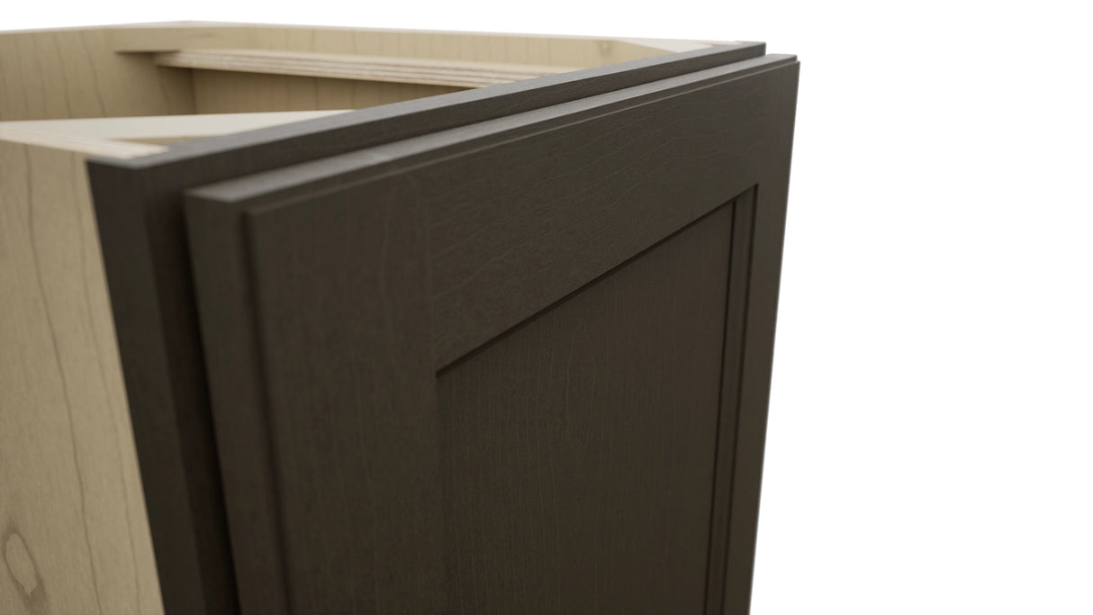 Fabuwood Fusion Kona VB18FD Vanity Base Full Height Cabinet, Detail View