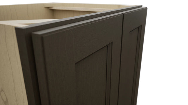 Fabuwood Fusion Kona VB24FD Vanity Base Full Height Cabinet, Detail View