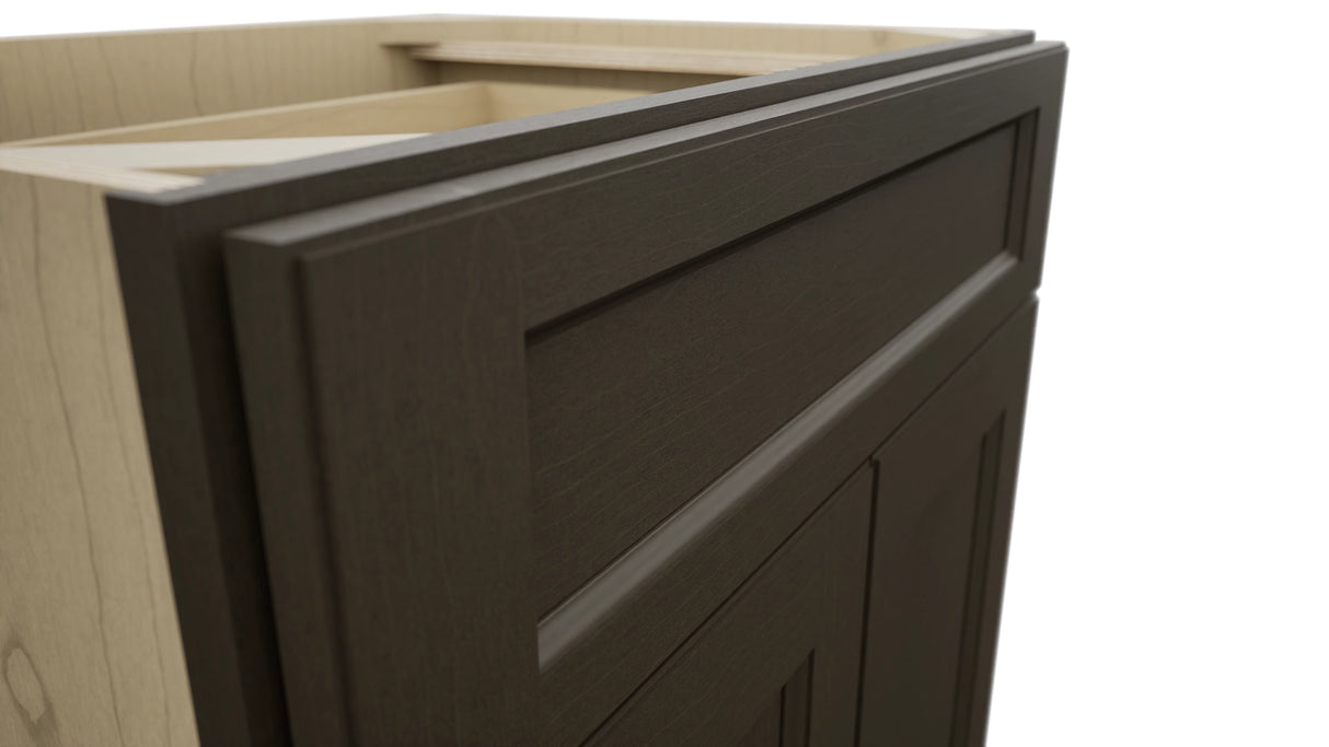 Fabuwood Fusion Kona VB27-34 Vanity Base Standard Cabinet, Detail View