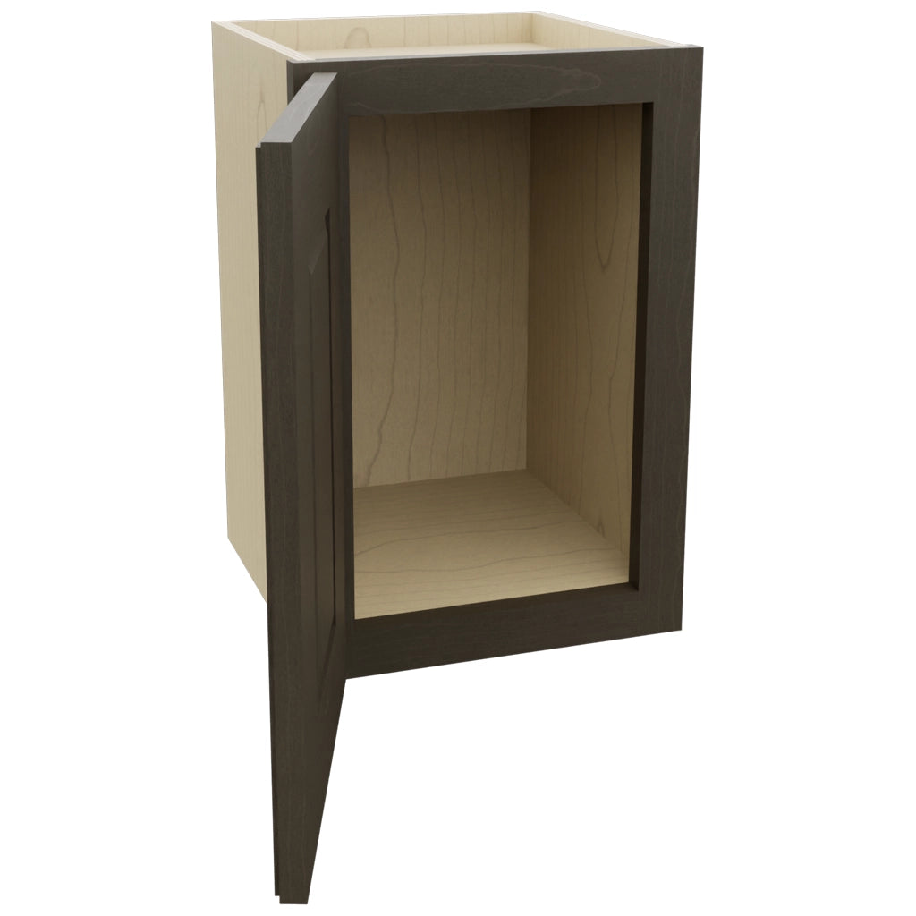 Fabuwood Fusion Kona W1218 Wall Standard Cabinet, Open View