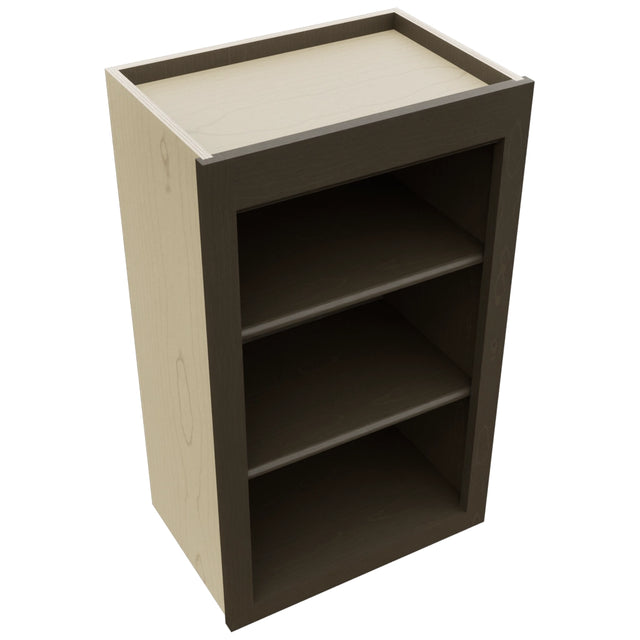 Fabuwood Fusion Kona WOS1830 Wall Open Shelf, Top View