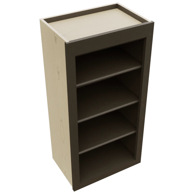 Fabuwood Fusion Kona WOS1836 Wall Open Shelf, Top View