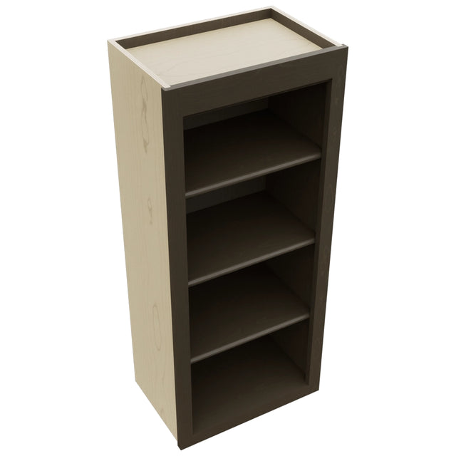 Fabuwood Fusion Kona WOS1842 Wall Open Shelf, Top View