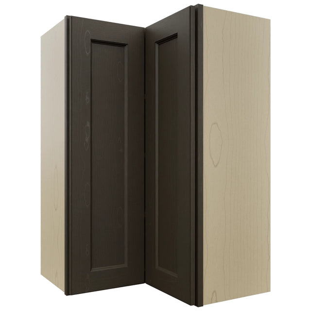 Fabuwood Fusion Kona WPC2436 Wall Corner Pie Cabinet, Front View