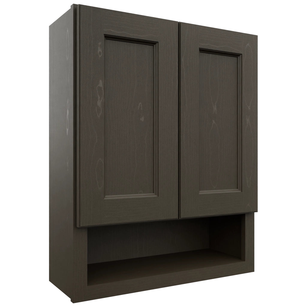 Fabuwood Fusion Kona WVS2430 Vanity Wall Storage, Front View