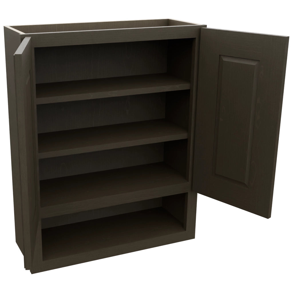 Fabuwood Fusion Kona WVS2430 Vanity Wall Storage, Open View