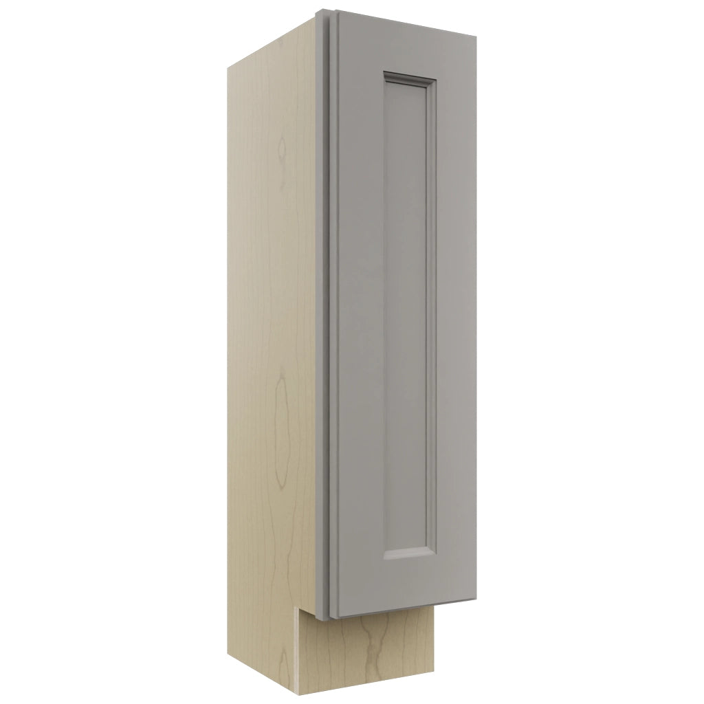 Fabuwood Fusion Nickel B09FD-12D Base Full Door Cabinet, Front View