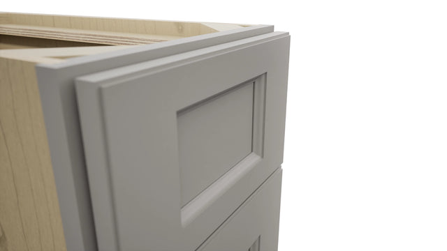 Fabuwood Fusion Nickel B12 Base Standard Cabinet, Detail View