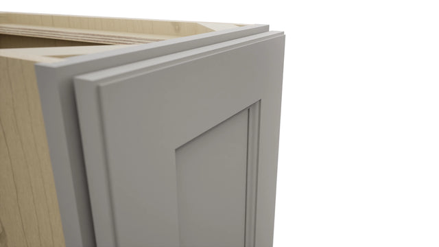 Fabuwood Fusion Nickel B12FD Base Full Door Cabinet, Detail View