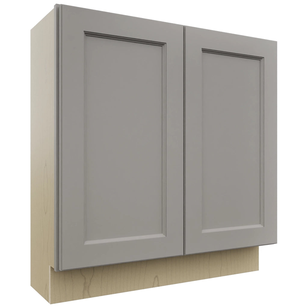 Fabuwood Fusion Nickel B33FD-12D Base Full Door Cabinet, Front View