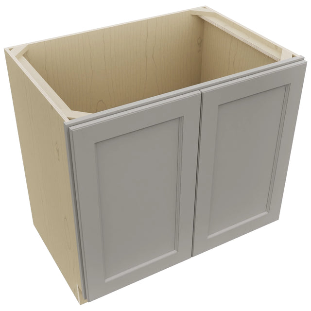 Fabuwood Fusion Nickel B36FD Base Full Door Cabinet, Top View
