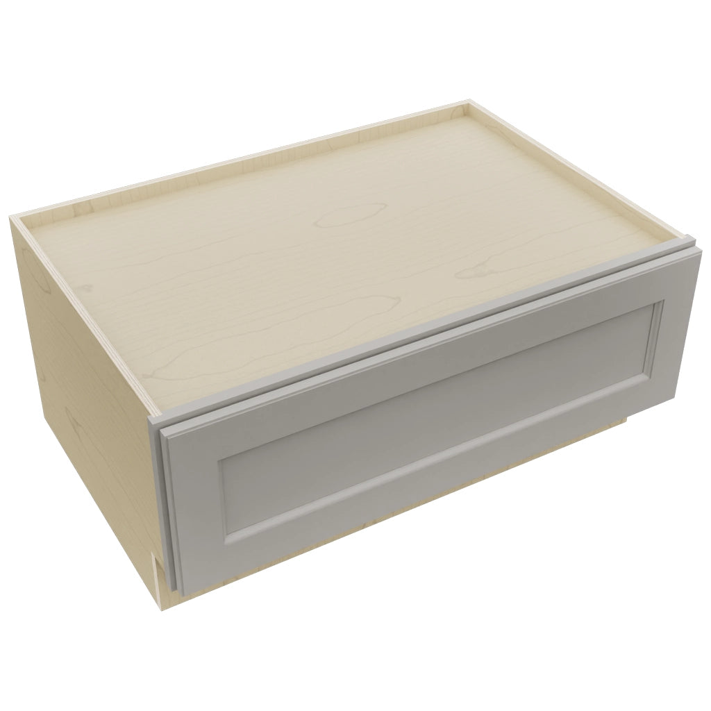 Fabuwood Fusion Nickel DBS36 Base Bench Seat Cabinet, Top View
