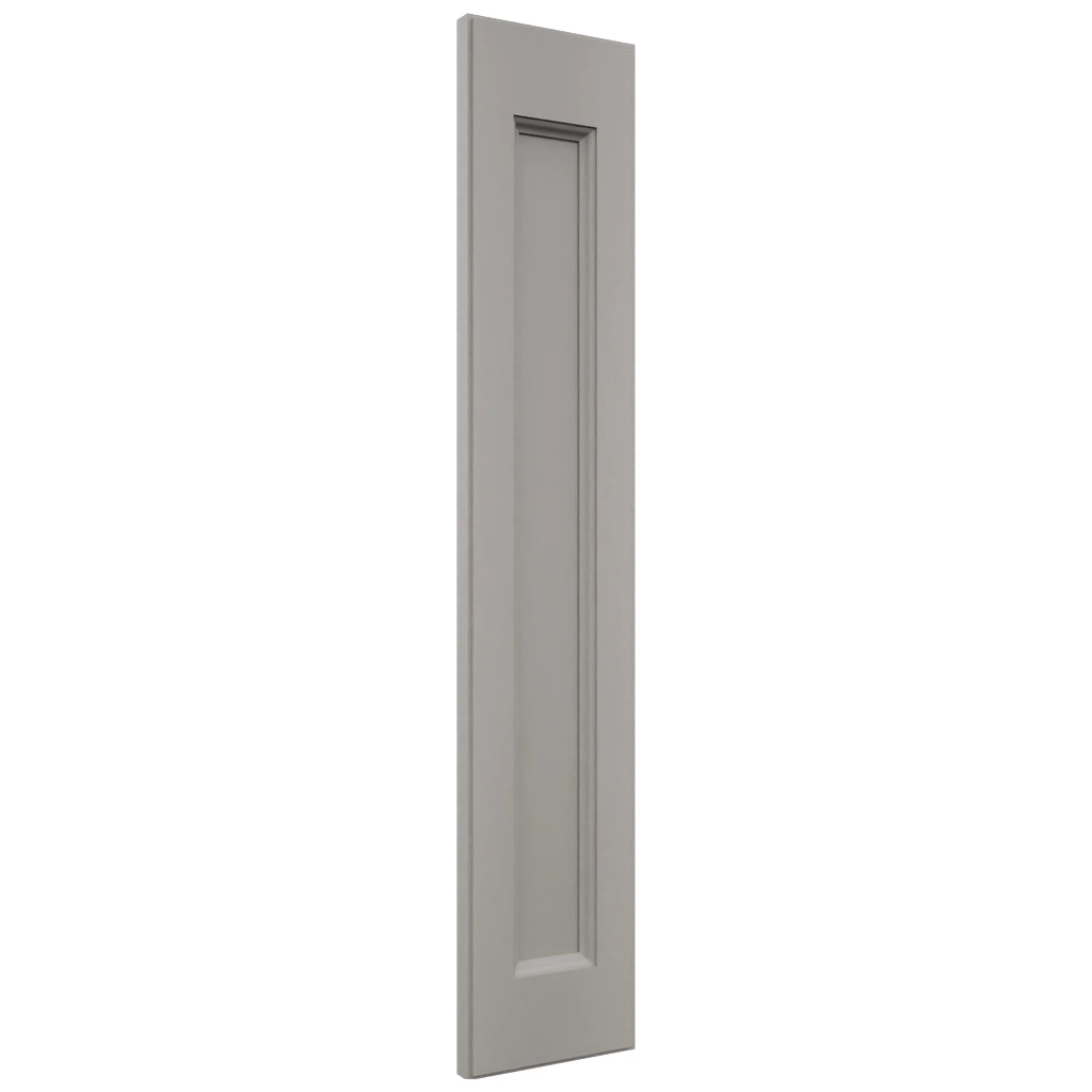 Fabuwood Fusion Nickel DD B06FD Panel, Front View