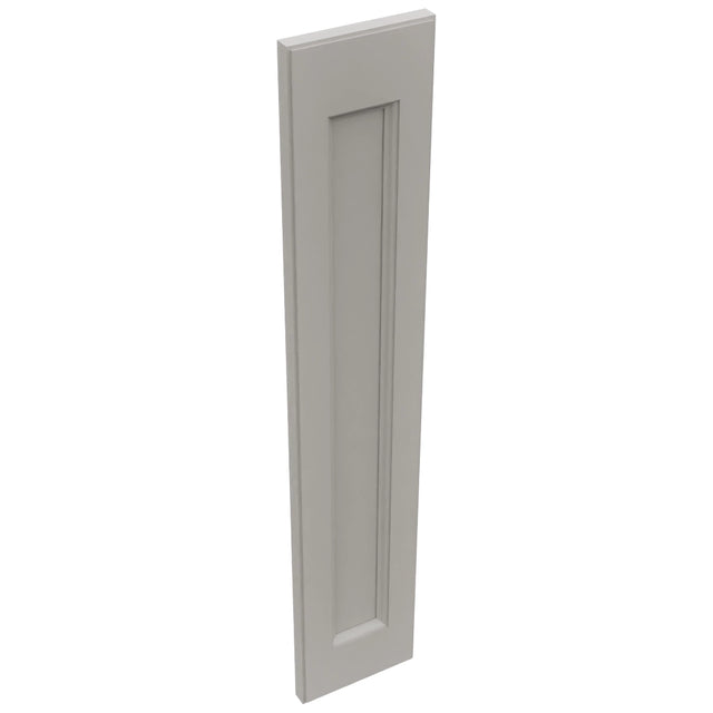 Fabuwood Fusion Nickel DD B06FD Panel, Top View
